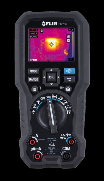 Teledyne FLIR wprowadza na rynek multimetr DM286 Infrared Guided Measurement oraz mierniki cęgowe CM57-2 i CM85-2